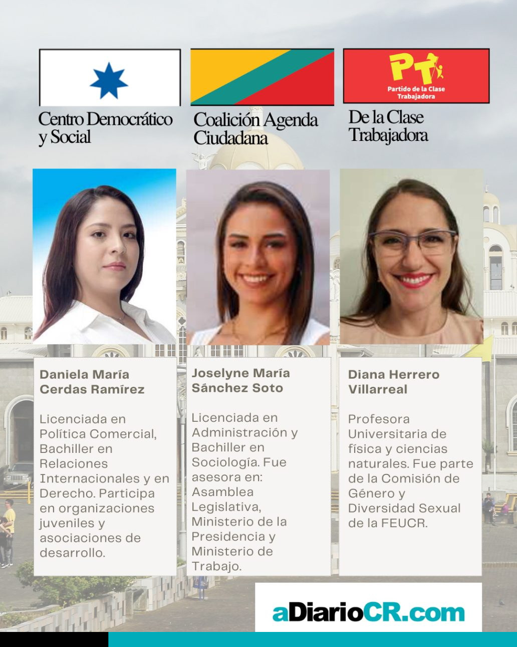 Diputadas Cartago