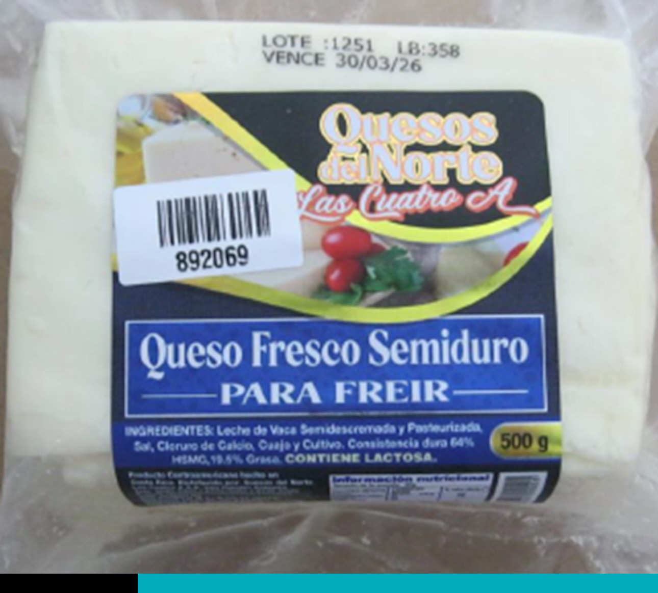Quesos del Norte las 4 A