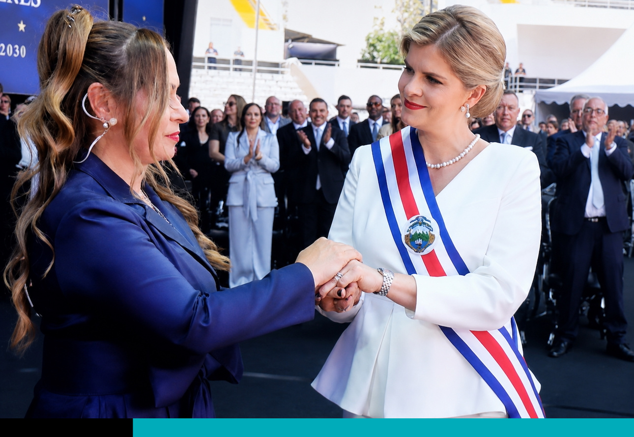 Yara Jiménez y Laura Fernández traspaso de poderes