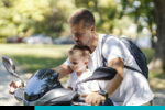 infantes en moto