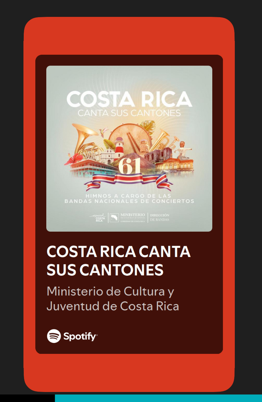 Costa Rica Canta Sus Canciones himnos