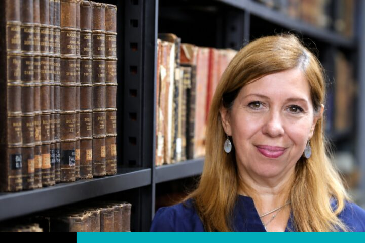 Laura Rodríguez, Directora de la Biblioteca Nacional