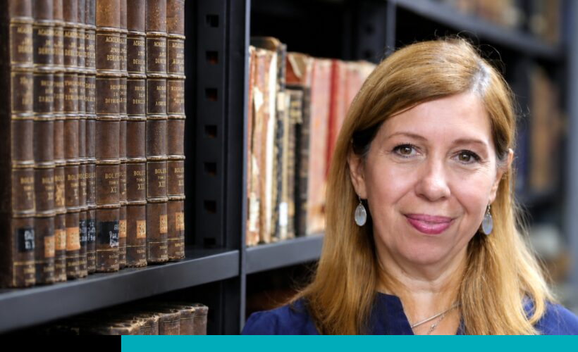 Laura Rodríguez, Directora de la Biblioteca Nacional