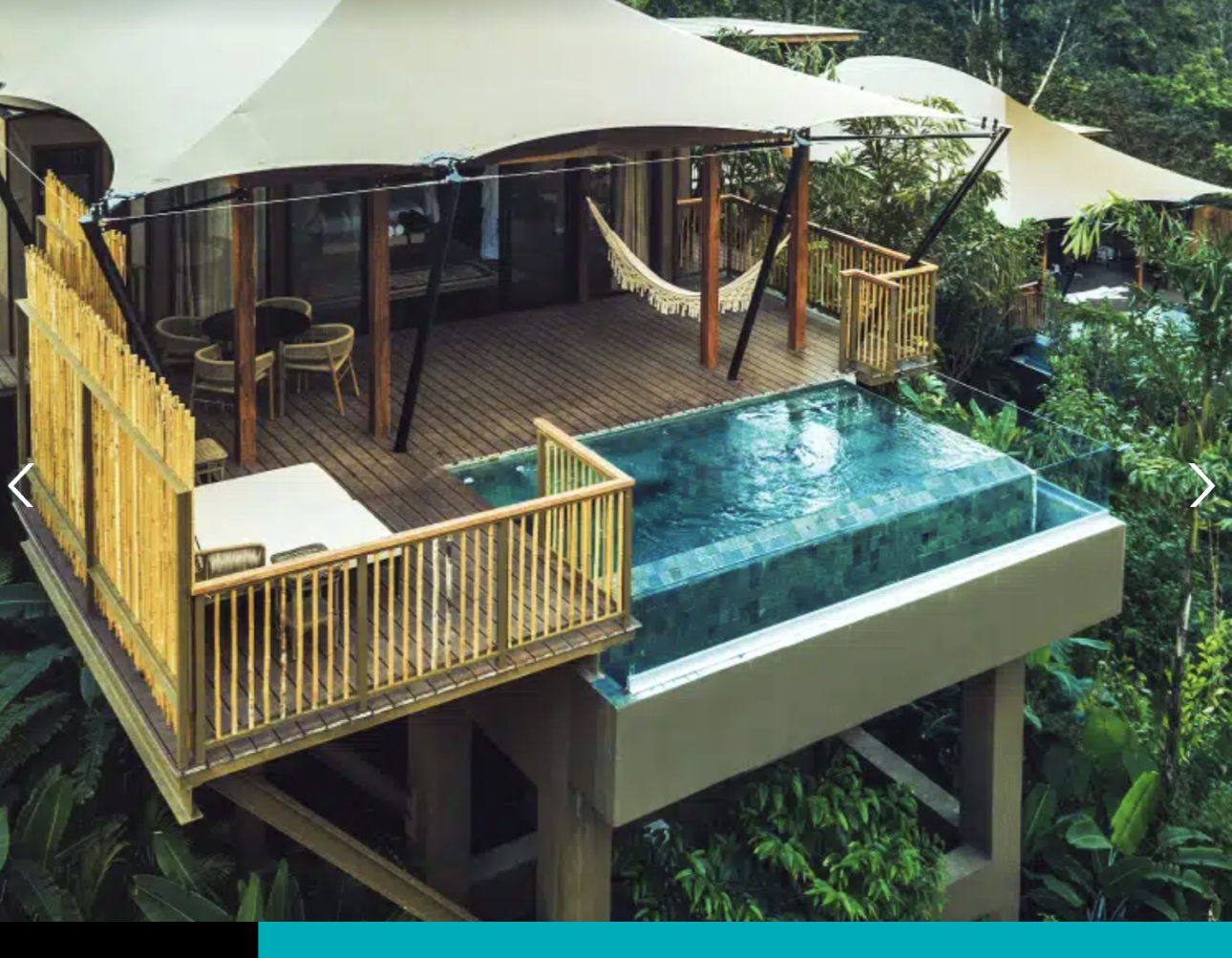 Nayara Tented Camp resorts de Centroamérica