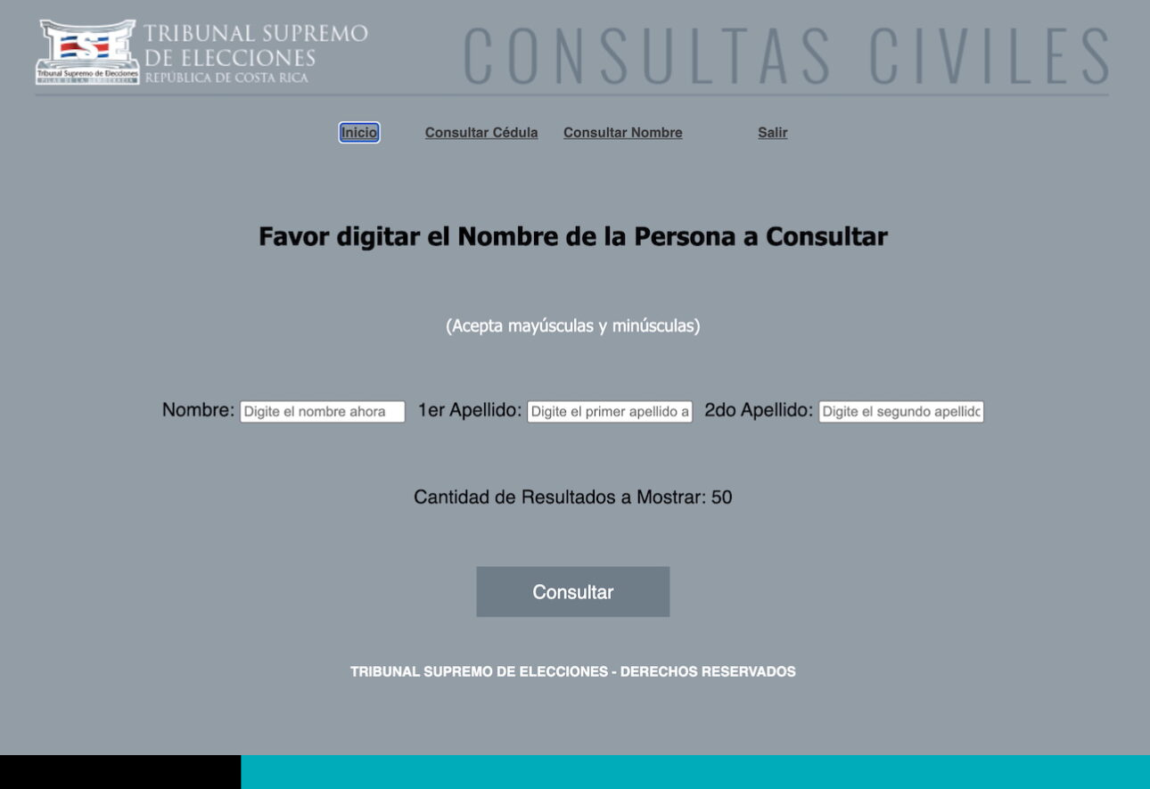 tse.go.cr tribunal supremo de elecciones