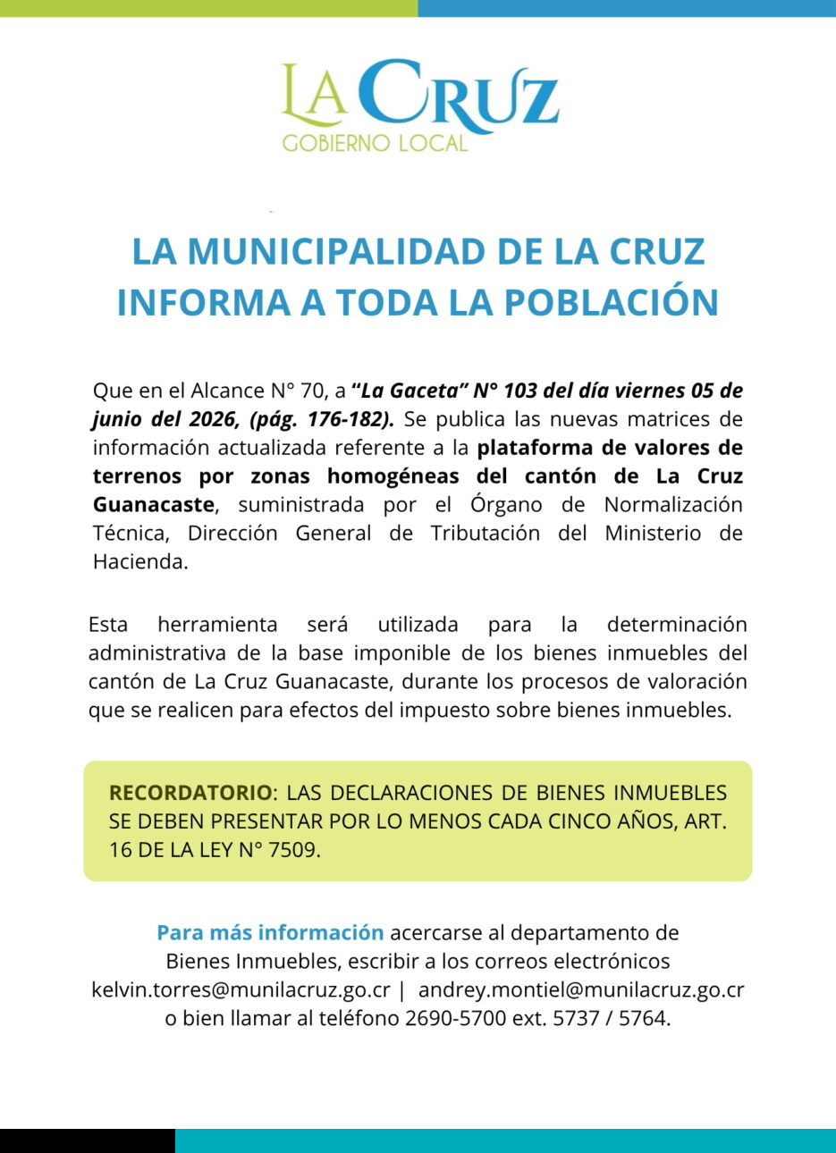 Municipalidad de La Cruz