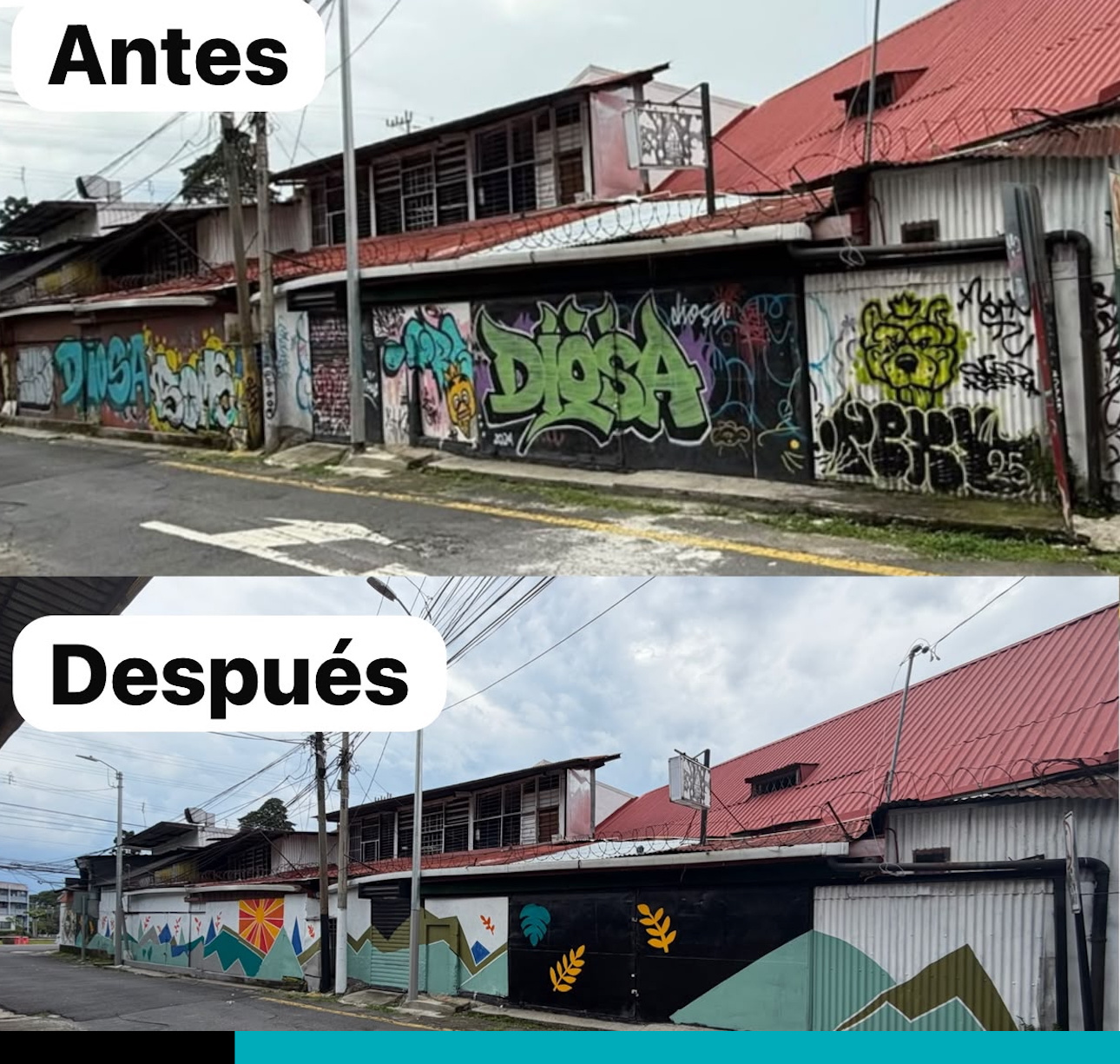 mural brocha en mano