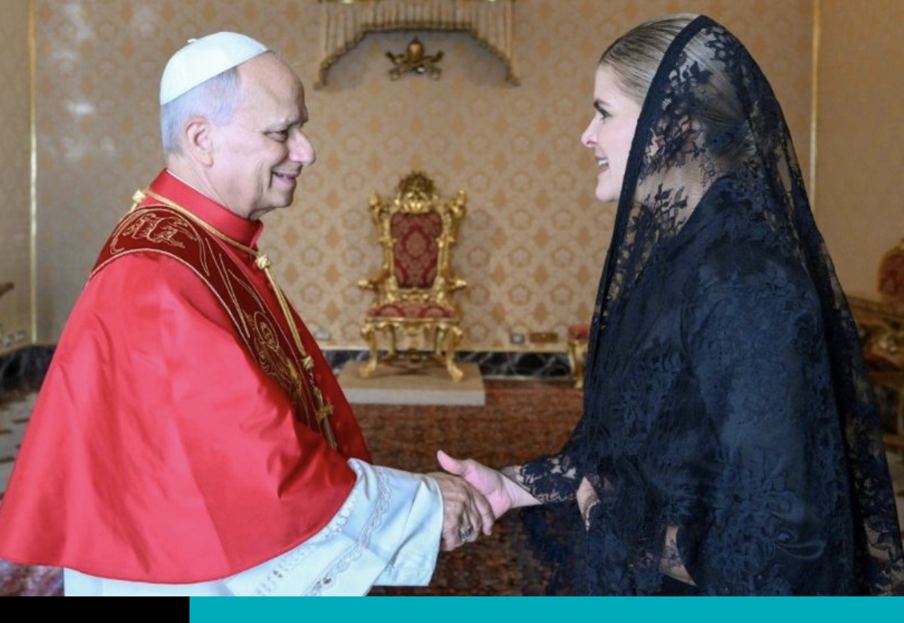 laura fernández papa leon xiv