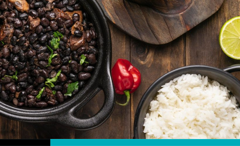 Arroz y frijoles