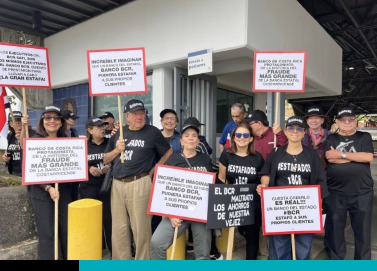 Afectados por el caso BCR-SAFI alzan la voz durante la presentación del Estado de la Nación - aDiarioCR.com - Costa Rica