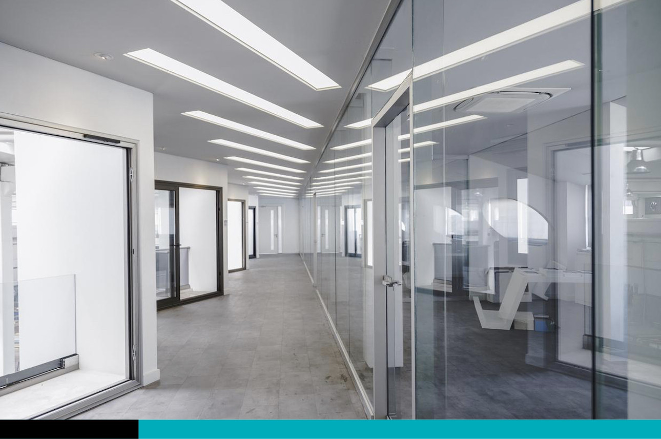 construcción de oficinas