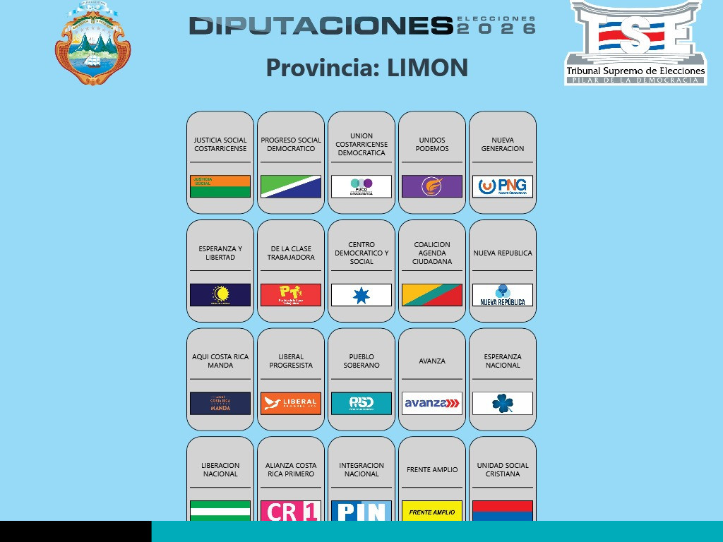 elecciones nacionales 2026 limon